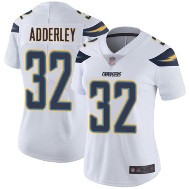 Los Angeles Chargers NFL Football Nasir Adderley White Jersey Women Limited #32 Road Vapor Untouchable->los angeles chargers->NFL Jersey